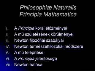 philosophi naturalis principia mathematica