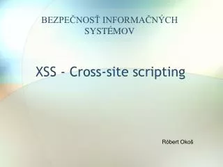 xss cross site scripting