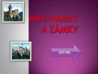 hra hrady a z mky