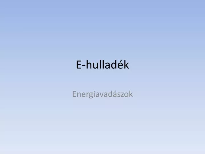 e hullad k