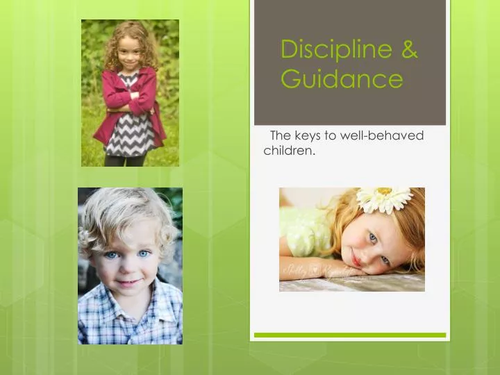discipline guidance