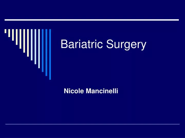 bariatric surgery
