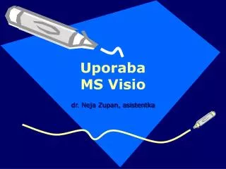 uporaba ms visio