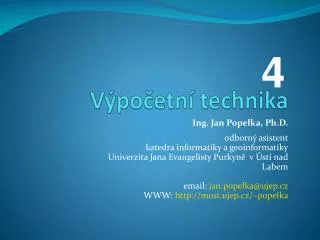 v po etn technika