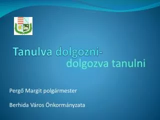 tanulva dolgozni