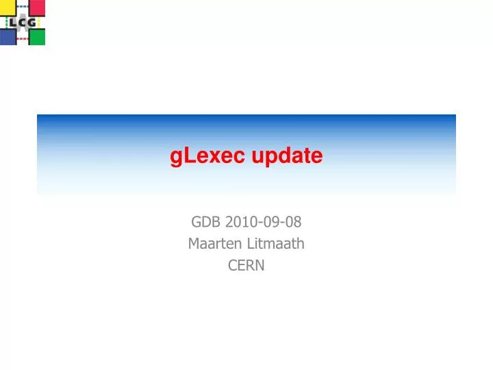 glexec update