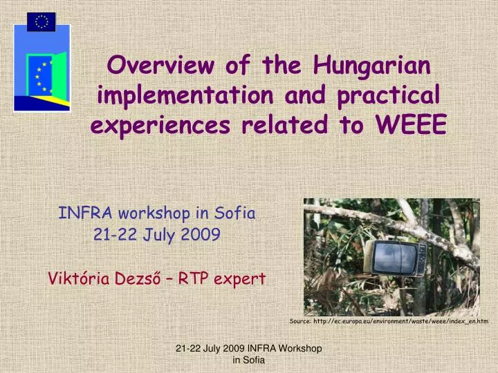 overview of the hungarian implementation and practical experiences related to weee