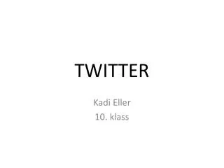 twitter