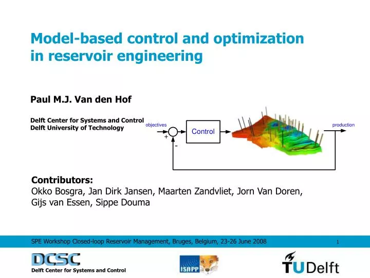 model based control and optimization in reservoir engineering