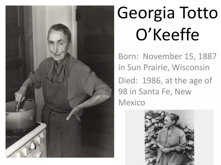 georgia totto o keeffe