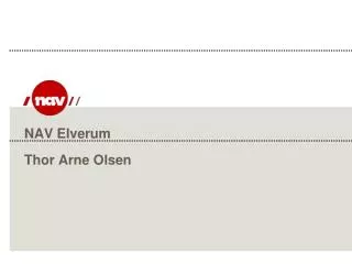 nav elverum thor arne olsen