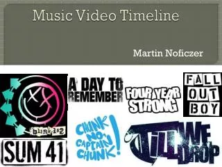 Music Video Timeline