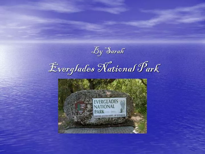 everglades national park