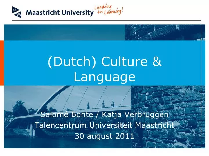 dutch culture language