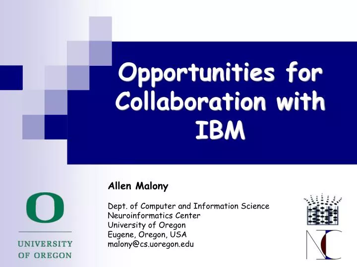 opportunities for collaboration with ibm