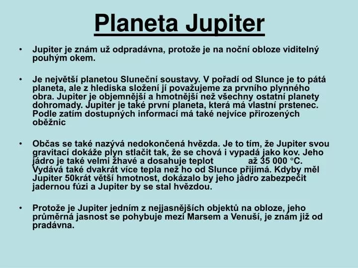 planeta jupiter