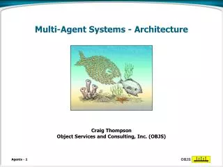 Multi-Agent Systems - Architecture