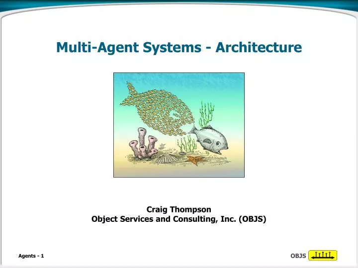 multi agent systems architecture