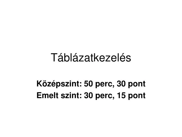 t bl zatkezel s