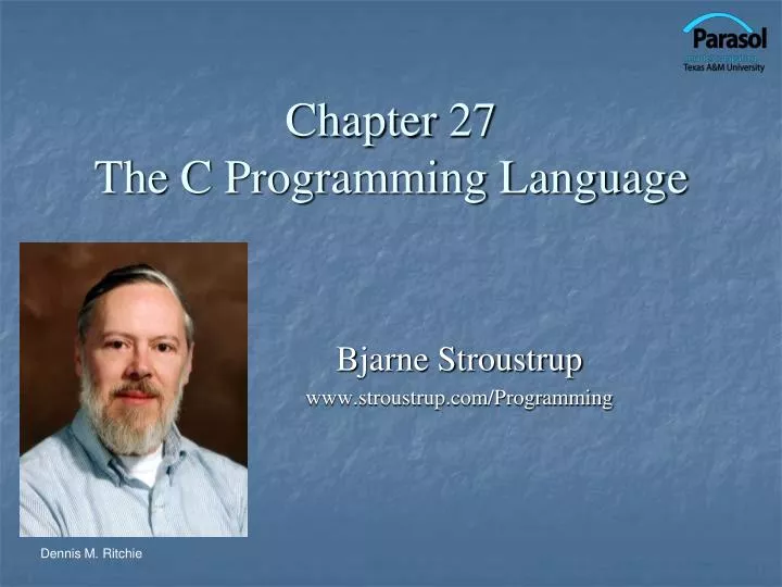 chapter 27 the c programming language
