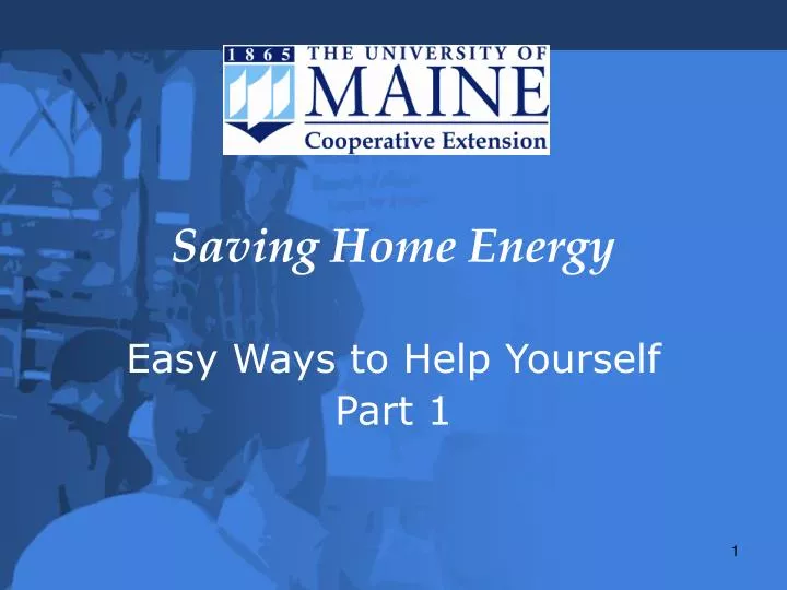 saving home energy