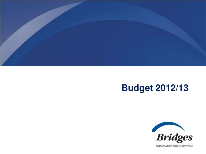 budget 2012 13