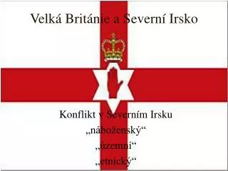 velk brit nie a severn irsko