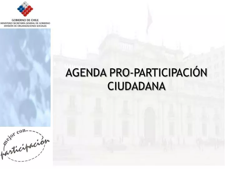 agenda pro participaci n ciudadana