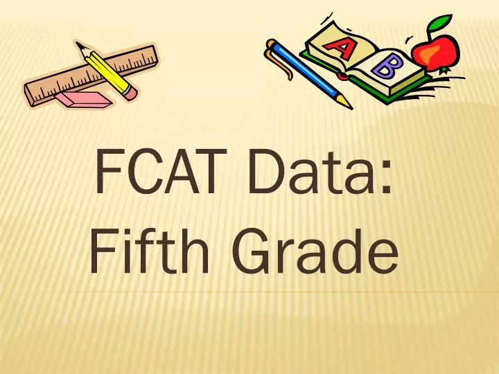 fcat data fifth grade