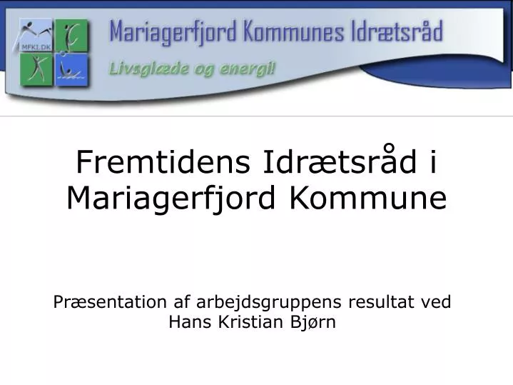 fremtidens idr tsr d i mariagerfjord kommune