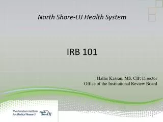 North Shore-LIJ Health System