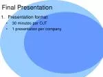 Final Presentation - slide 1