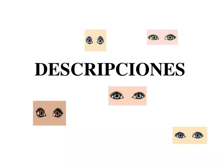 descripciones