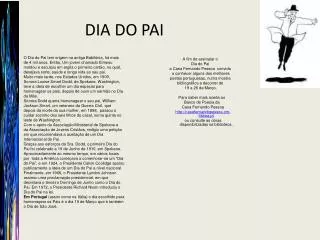 dia do pai