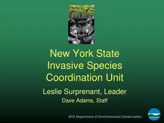 New York State Invasive Species Coordination Unit