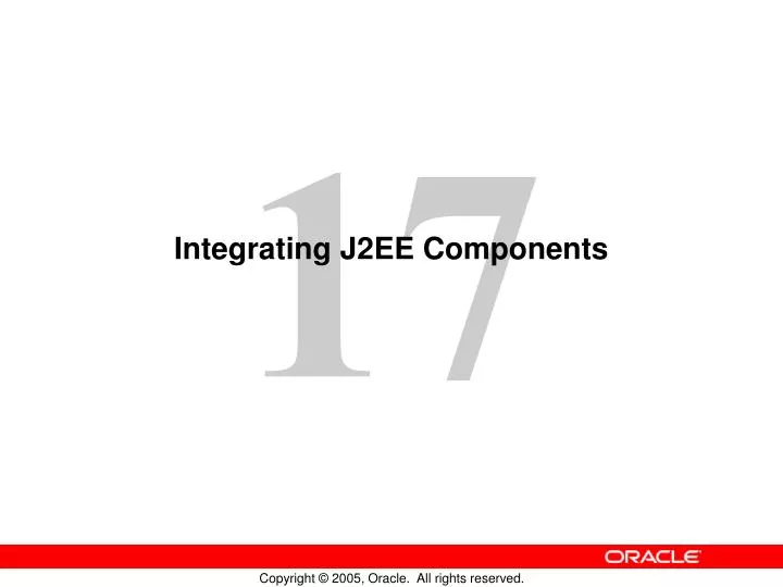 integrating j2ee components
