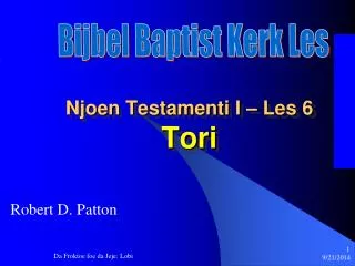 njoen testamenti i les 6 tori