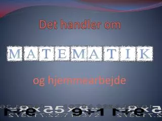 det handler om