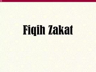 fiqih zakat