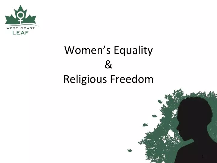 women s equality religious freedom