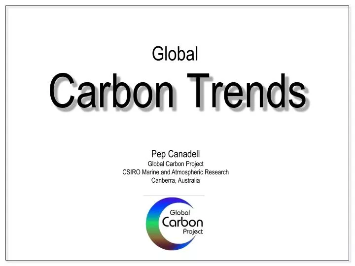 carbon trends