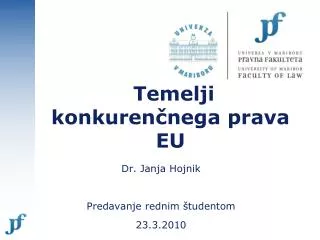temelji konkuren nega prava eu