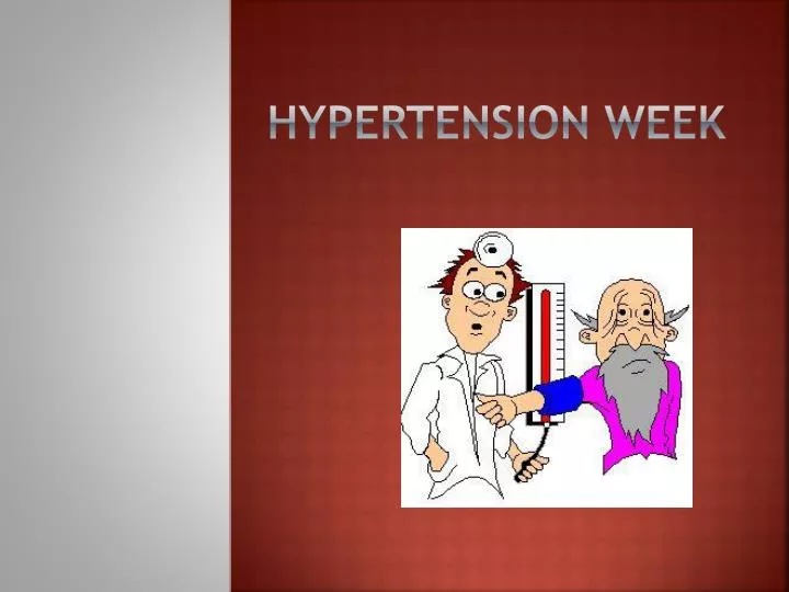 hypertension week