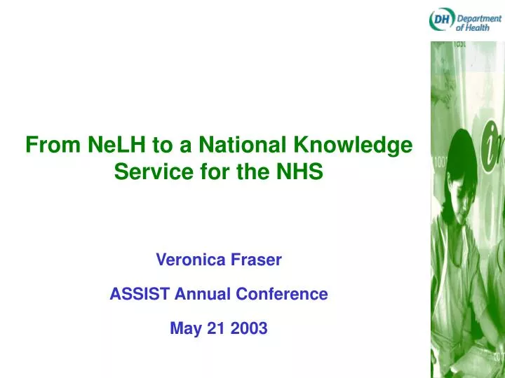 from nelh to a national knowledge service for the nhs