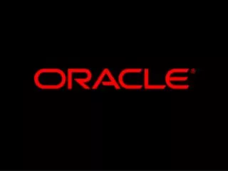 Joe Pearce Manager Performance &amp; Benchmarking Oracle Corporation