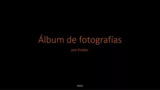 lbum de fotograf as