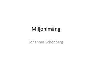 miljonim ng