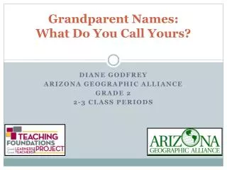 Grandparent Names: What Do You Call Yours?