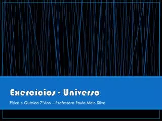 exerc cios universo