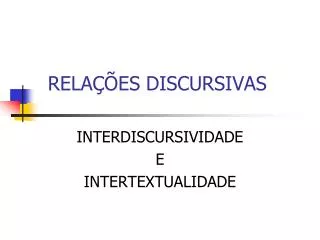 rela es discursivas